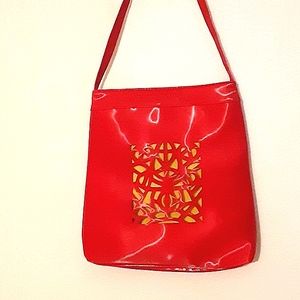 Vintage givenchy red handbag